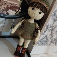 عروسک دست بافت