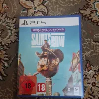 دیسک saint row ps5 یک بار در دستگاه رفته
