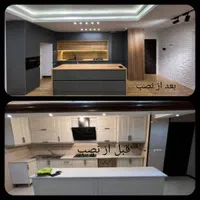 مجری کابینت و بازسازی ۰تا۱۰۰ کاغذدیواری کناف پارکت