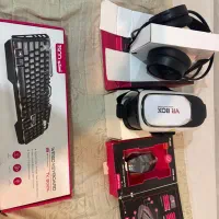 هدفون ،موس ، کیبورد ، عینک واقعیت مجازی