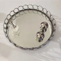 سینی آینه ای بزرگ و سینی برنج وارداتی ترکیه