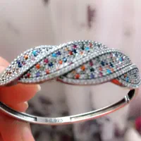 دستبند نقره ایتالیایی مدل پرنس|جواهرات|اردبیل, |دیوار