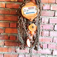 فروش جرثقیل 5 تن دستی  زنجیر سه متری