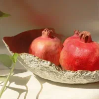 مجسمه جنس پاپیه ماشه شامل کدو ظرف میوه جا عودی|مجسمه، تندیس، ماکت|تهران, بریانک|دیوار