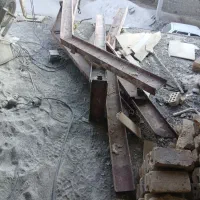 تیر آهنی و نرده