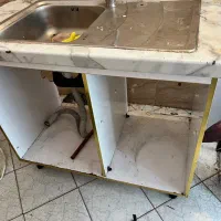 چند کابینت و دکوری و کانتر|کتابخانه، شلف، قفسه‌های دیواری|رشت, رشتیان|دیوار