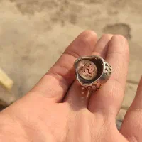 انگشتر نقره دُر نجف خطاطی|جواهرات|محمدیه-قزوین, |دیوار