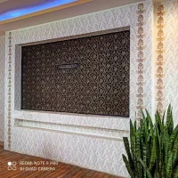 طراحی به سبک کاغذ دیواری|خدمات پیشه و مهارت|املش, |دیوار