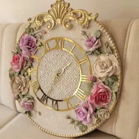 ساعت دیواری استاکو روسی فوق العاده شیک و برجسته