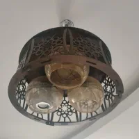 لوستر چوبی