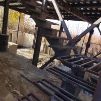 نوردکاری و طراحی اجرا و نصب پله های فلزی|خدمات پیشه و مهارت|هشتگرد, کوی بهروز|دیوار