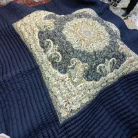 لحاف کرسی مدل اصلی کرم سنتی در ابعاد 4 در 4 متر|رختخواب، بالش، پتو|تهران, شهرک ولیعصر جنوبی|دیوار