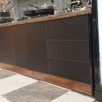کابینت های گلاس مشکی مات|مصالح و تجهیزات ساختمان|جم, |دیوار