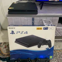 ps4 پی اس فور یک ترا اسلیم دو دسته اصلی