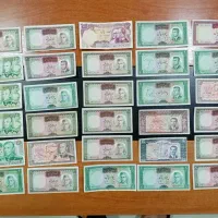 ۳۰قطعه اسکناس پهلوی بانکی ودرحدبانکی