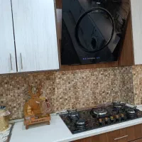 کابینت ام دی اف وسینک وگاز وشیر اب