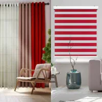 پرده‌های پانچی و زبرا لاکچری/ضدحساسیت ولکه‌گریز