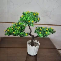 درختچه و گل مصنوعی بنسای|گل مصنوعی|ملایر, |دیوار