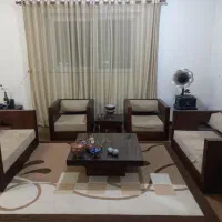 مبل ۶ نفره چوب گردو