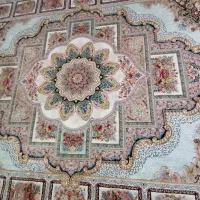 یک عدد فرش 12 متری در حد نو طرح حوض نقره