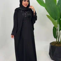 مانتو عبایی.الیزه.قد صد و چهل.بند تنظیم سایز