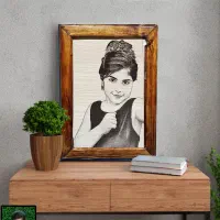 تولدش چهرشو رو چوب حک کن و بهش هدیه بده|تابلو، نقاشی، عکس|نیشابور, امین اسلامی|دیوار