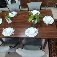 میز ناهارخوری 6نفره با 4 صندلی