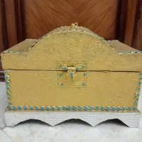 صندوقچه چوبی آینه دار