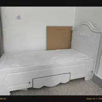 تخت و کمد سفید|تخت و سرویس خواب|بندر ماهشهر, |دیوار