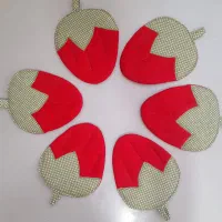 دستگیره کتان نخ طرح میوه|سفره، حوله، دستمال آشپزخانه|بجنورد, |دیوار