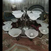 لوستر بزرگ حباب دار.|لوستر و چراغ آویز|شهرکرد, |دیوار