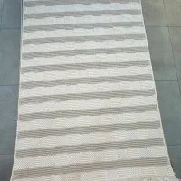 فرش طرح مراکشی زمینه روشن