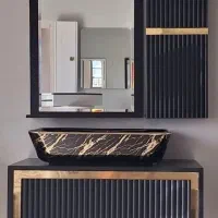نقاش ماهر کابینت روشویی pvc