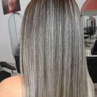 مدل آمبره لایت رنگ و مش بالیاژ مش کلاه دکلره