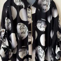 دومدل شومیز مجلسی سفید مشکی وبعدی پلنگی