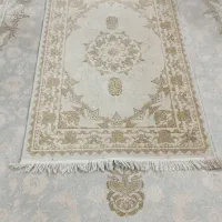 ۲ عدد فرش خاطره کاشان طرح ترک مدل گل برجسته طلاکوب|فرش|قم, ناصردیوان|دیوار