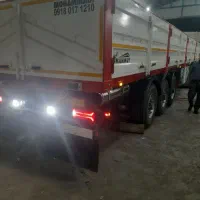 فروش تریلی کمپرسی لبه دار کفی تیغه کانتین