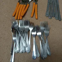 چنگال چاقو،جای قاشق باهم ۳۰۰۰۰۰تومان|ظروف سرو و پذیرایی|ساوه, |دیوار