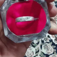 حلقه نقره یک عدد