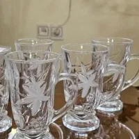 کریستال گل یاقوتی|ظروف سرو و پذیرایی|باغستان, |دیوار