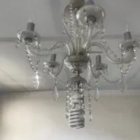 کریستال ( شیشه ای ) ۶ شعله سالم و شیک|حراج|اصفهان, هزارجریب|دیوار