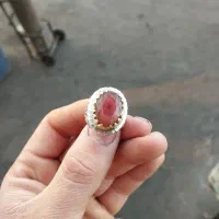 انگشتر توپاز و فیروزه|جواهرات|مشهد, انقلاب|دیوار