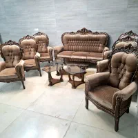 مبل استیل ۹ نفره ویکتوریا سالم و تمیز