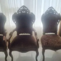 مبل چوبی دست دوم