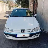 پژو پارس دوگانه کارخانه مدل 96 سفید