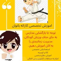 اموزش تخصصی کاراته
