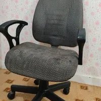صندلی چرخدار  طوسی مشکی