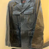 کت چرم مردانه سایز L