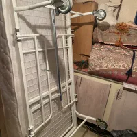 تخت چرخدار بیمارستانی و تشک رویال