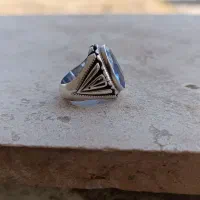 انگشتر توپازآبی|جواهرات|زنجان, |دیوار